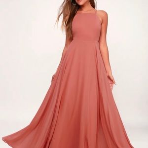 Rusty Rose Formal Dress